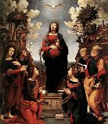 Piero di Cosimo Immaculate Conception with Saints oil